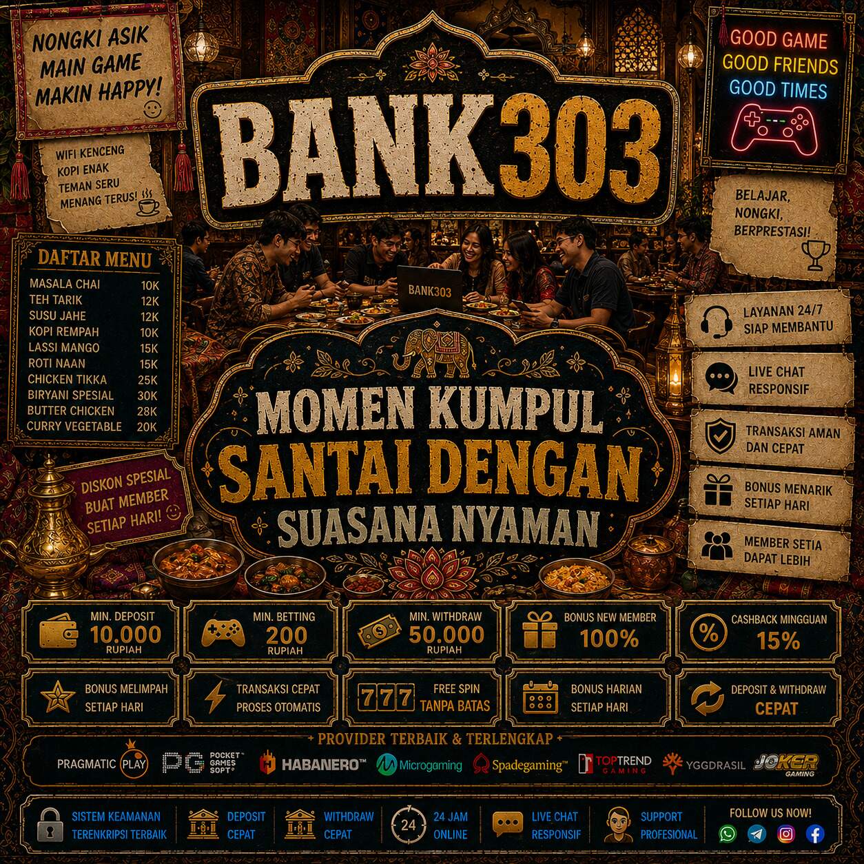 BANK303 Link Login Resmi